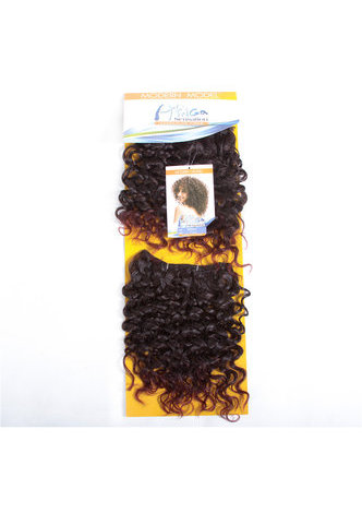 HairYouGo 10дюймов Синтетические Волосы для Наращивания ткачество 2шт/упаковка средние Наращивание Волосы T2/99J канекалон Ombre волосы 6 цвет