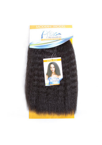 HairYouGo 14.5inch Ms Coco Style Synthetic Hair Weaving 100g Double Weft Weave Bundles on Sale 100% Kanekalon Firber 3 Colors