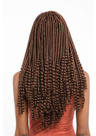 HairYouGo 18 дюймов Синтетический Faux Locs коса  волосы 1шт 120г канекалон  низкая Температура волокно Синтетические вьющиеся Наращивание Волосы