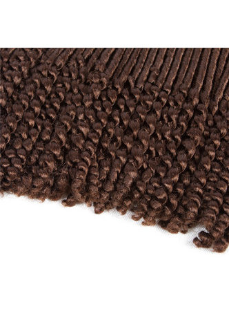 HairYouGo 18inch Synthetic Faux Locs Crochet Hair 1pc 120g Kanekalon Low Temperature Fiber Synthetic Curly Hair Extensions