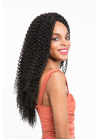 HairYouGo 1B # Brahms Bohème cheveux 36roots / pack Kanekalon Basse température 85g synthétique Crochet Curly tresses pour les femmes noires