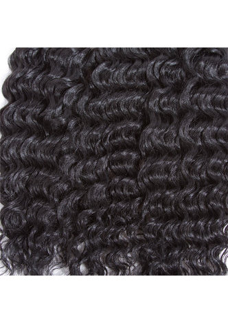 HairYouGo 1B # Extensions de cheveux de vague de Rose synthétique 6pcs / Pack Wane de fibre Wane de Kanekalon pour les femmes noires tissage de 14-18 pouces