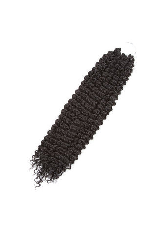 HairYouGo 1B# Bohemian Braids Hair 36roots/pack Kanekalon Low Temperature 85g Synthetic Crochet Curly Braids for Black Women
