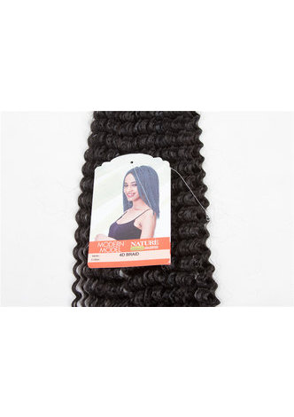 HairYouGo BOHEMIAN BRAID Crochet Tresses Cheveux 1B # 5pc / lot Kanekalon Basse Fibre Cheveux Synthétique Extensions de Cheveux 18 pouces