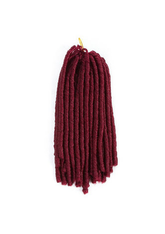 HairYouGo Curly Soft Dread Lock Crochet Hair Extension 14 Roots Synthetic Low <em>Temperature</em> <em>Fiber</em>