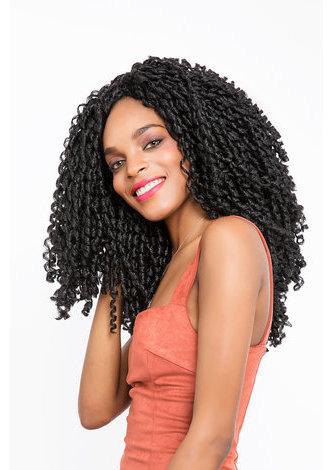 HairYouGo Doux Dread Verrouiller Cheveux 1B # 15 racines / paquet 12 pouce Kanekalon Basse Température 75g Synthétique Bouclés Crochet Tresses Cheveux