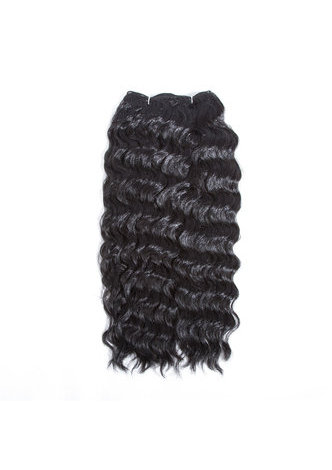 HairYouGo FREEDOM PLUS Kanekalon Hair Weave Bundles 120g/pc 15inch <em>Double</em> <em>Weft</em> Synthetic Fiber Wavy