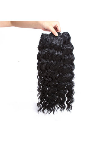 HairYouGo FREEDOM PLUS Kanekalon Hair Weave Bundles 120g/pc 15inch Double Weft Synthetic Fiber Wavy Hair Extensions