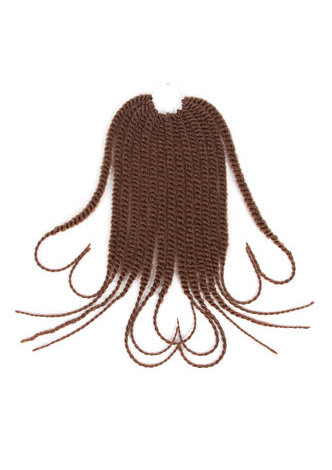 HairYouGo Kinky Braid Extensions de cheveux synthétiques 18 pouces Kanekalon Basse température Fiber Curly Crochet Tresses cheveux 5 pcs beaucoup lot 14 brins / article