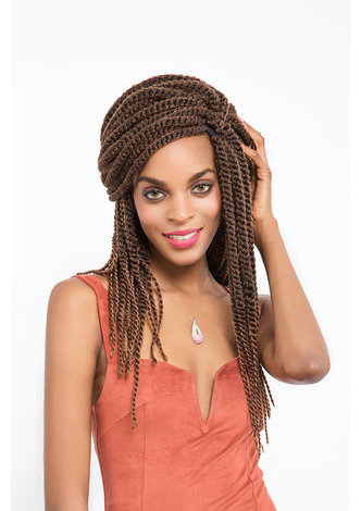 HairYouGo Kinky Braiding Hair for Black Women 15 roots/pack Low Temperature Curly Synthetic Crochet Braids Hair Extensions