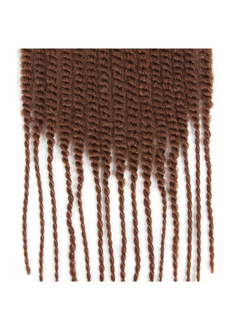 HairYouGo Kinky Braids 15roots/pack 18 inch Kanekalon Low Temperature 120g/Pc Synthetic Crochet Curly Braids Hair Bundles Deals