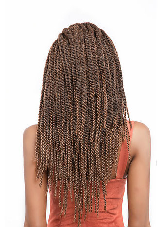 HairYouGo Kinky Tressage Cheveux pour les Femmes Noires 15 racines / pack Basse température Curly Synthétique Crochet Tresses Extensions de Cheveux