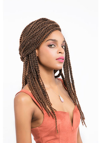 HairYouGo Kinky Tressage Cheveux pour les Femmes Noires 15 racines / pack Basse température Curly Synthétique Crochet Tresses Extensions de Cheveux