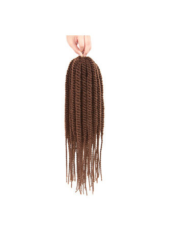 HairYouGo Kinky Tresses 15 racines / paquet 18 pouce Kanekalon Basse Température 120g / Pc Synthétique Crochet Curly Tresses Cheveux Bundles Offres