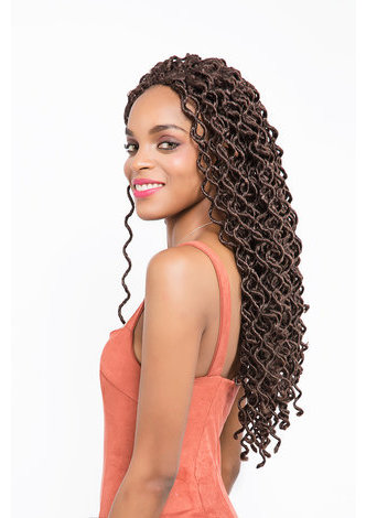 HairYouGo Nouveau Bohème Curl Synthétique Tressage Extensions de Cheveux 18 pouces Kanekalon Basse Température Fiber Crochet Tresses Cheveux 5 pcs