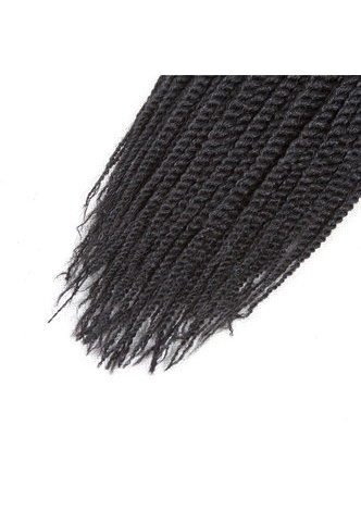 HairYouGo Sister Lock Crochet Braid Cheveux 1B # Extensions de cheveux synthétiques bouclés 16 pouces Kanekalon Fibre de basse température 5pc beaucoup