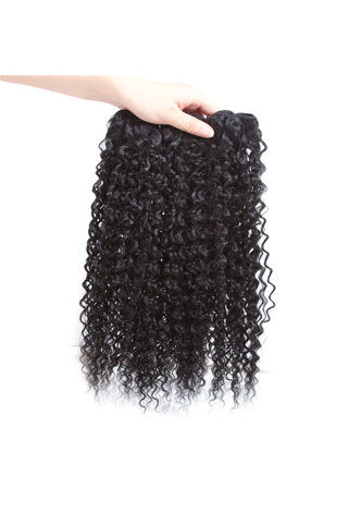 HairYouGo Synthetic Curly Hair Extensions 14.5 inch 1Pc Kanekalon Hair Wave Bundles Deals 120g/Pc Double Weft 