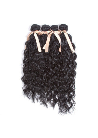 HairYouGo Synthetic Curly Hair Weave 15-18inch 4pcs/Package 200g Kanekalon Hair Extensions <em>Bundles</em>
