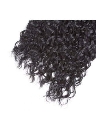 HairYouGo Synthetic Curly Hair Weave 15-18inch 4pcs/Package 200g Kanekalon Hair Extensions Bundles Deals 1# for Black Women