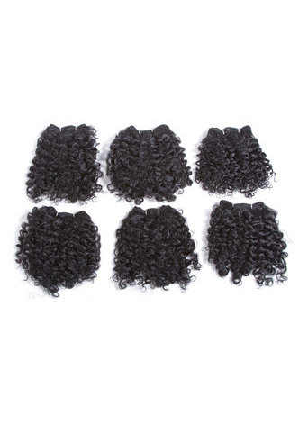 HairYouGo Synthetic Hair Weave for Black Women 100% Kanekalon Firber 1B Color <em>6</em>pcs/lot Machine