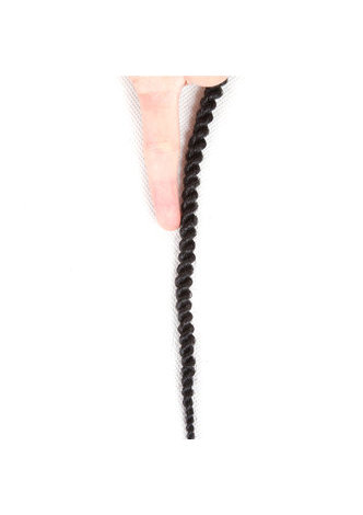 HairYouGo1B# Faux Locks Hair for Black Women 56roots/pack Sister Lock Low Temperature Synthetic Crochet Braids Hair Extensions