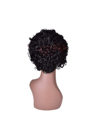HairYouGo короткие вьющиеся парик женский  термостойкие парик из синтетических волос 10дюймов SW0115