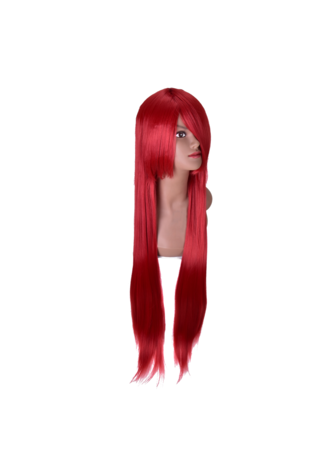 HairYouGo парик аниме 34дюймов длинные гладкий прямый Pure цвет   термостойкие Волокна Синтетический Парик 1шт 85cm косплей пати женский парик