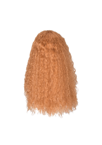 HairYouGo 26 pouces Haute Fibre Longue Synthétique Cosplay Parti Perruques 1 pc Curly Perruque Style 0033