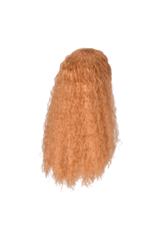 HairYouGo 26 pouces Haute Fibre Longue Synthétique Cosplay Parti Perruques 1 pc Curly Perruque Style 0033