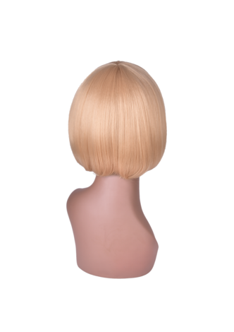 HairYouGo 6inch Short Straight Bob Wig 3 Pure Colors High Temperature Fiber Synthetic for Women Cosplay Party Wig