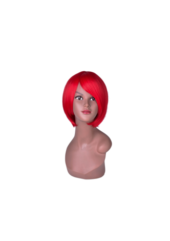 HairYouGo 6inch <em>Short</em> Straight Bob Wigs 3 Pure Colors High Temperature Fiber Synthetic for Women