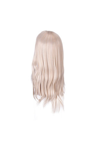 HairYouGo Blond Synthetic Straight Women Cosplay Hair Wig Heat Resistance Halloween Party Wigs Pure Color Long Women Wigs 66cm