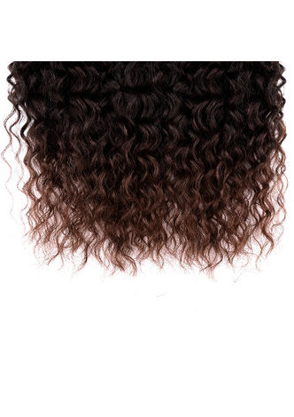 HairYouGo 1# длинные Вьющиеся Синтетические Волосы для Наращивания 120г 100% канекалон волокно волосы ткачество 1шт/лотшить в ткачество