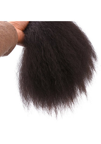 HairYouGo 14дюймов Синтетические Волосы для Наращивания 1шт/лот вьющиеся волосы ткачества 100% канекалон волокно волосы машинный двойной уток  связки 
