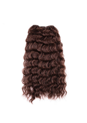 HairYouGo 15 дюймов длинные Волнистые Синтетические Волосы для Наращиванияв продаже 1шт канекалон  термостойкие волокно волосы ткачества FREEDOM PLUS A 120г