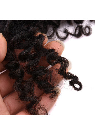 HairYouGo 1B# 4# Short Wavy Double Hair Weft Weave 100% Kanekalon Fiber Synthetic Hair Extensions 6pcs/lot