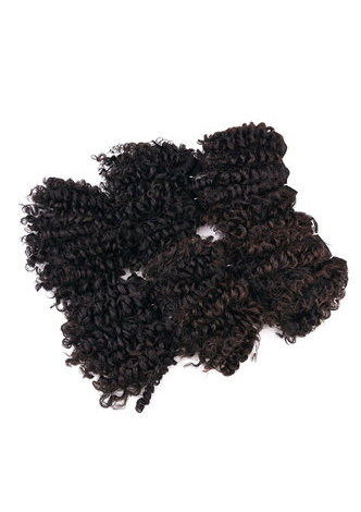 HairYouGo 6pcs/lot Curly Synthetic Hair Extensions 100g Sew In Hair Weave Kanekalon Fiber DoubleWeft Hair Bundles