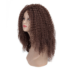 HairYouGo Synthetic Curly Wigs 33# 4# Cosplay Wigs Heat Resistant 15inch Wigs For Black /White Women Kanekalon Fiber