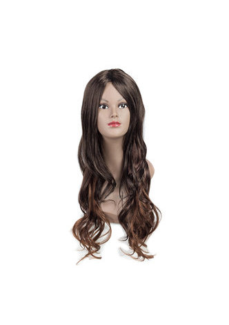 HairYouGo Japanese Kanekalon Synthetic Long Wavy Wigs for Black Women 1Pcs/Lot Stripes Color 4/33/30