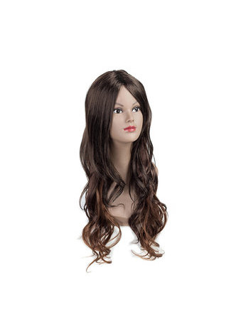 HairYouGo Japanese Kanekalon Synthetic Long Wavy Wigs for Black Women 1Pcs/Lot Stripes Color 4/33/30