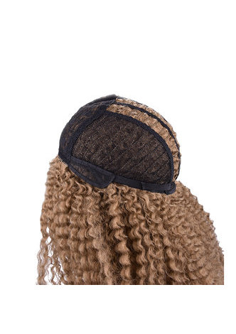 HairYouGo Kanekalon Fiber Synthetic Curly Wigs 30# Japanese Heat Resistant Wigs For Black Women 15inch