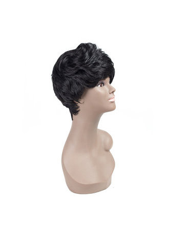 HairYouGo Short Synthetic Hair Wigs 1.5-4.5inch Japanese Kanekalon Fiber Wigs for Black Women 1pc Can Be Customized