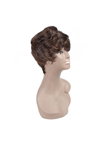 HairYouGo Short Synthetic Hair Wigs 1.5-4.5inch Japanese Kanekalon Fiber Wigs for Black Women 1pc Can Be Customized