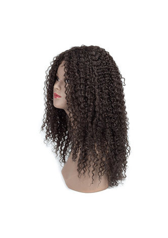 HairYouGo Womens' Synthetic Medium Long Curly Wigs 1Pc Kanekalon Wigs 193g Heat Resistant 4# Peluca Can Be Customized