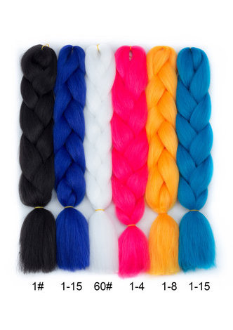 HairYouGo Ombre Haute Température Fibres Tressage Synthétique Crochet Jumbo Tresses Arc-En-Ombre Tone Couleur Tressage Cheveux